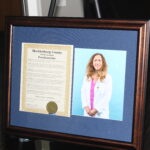 Framed County Proclamation