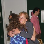 Hugs w Susan Evans MD