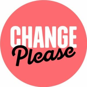 Change Please logo
